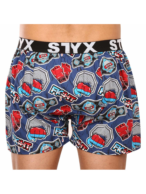 Styx Muške bokserice Styx art sportski elastičan borba