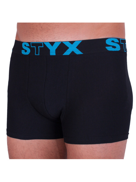 Styx Muške boksarice Styx sportska guma nadveličina crne
