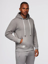 Ombre Clothing Muška trkačka: hoodie + hlače regular fit - siva V8 Z120 Ombre Clothing