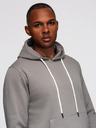 Ombre Clothing Muška trkačka: hoodie + hlače regular fit - siva V8 Z120 Ombre Clothing