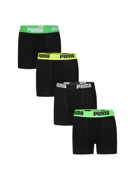 Puma Set od četiri - dječje bokserice Puma crne