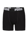 Puma Set od četiri - dječje bokserice Puma crne