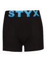 Styx Dječje bokserice Styx sportska guma crne