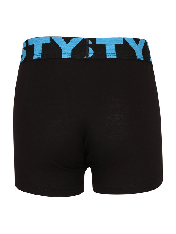 Styx Dječje bokserice Styx sportska guma crne
