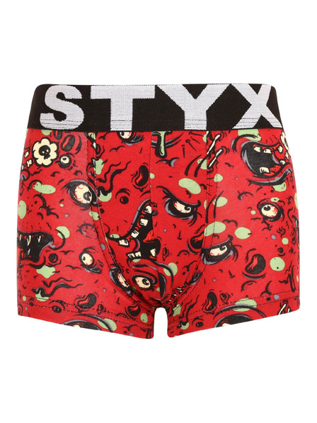 Styx Dječje bokserice Styx art sportska guma zombi