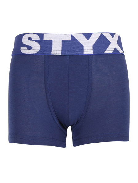 Styx Dječje bokserice Styx sportska guma tamno plave