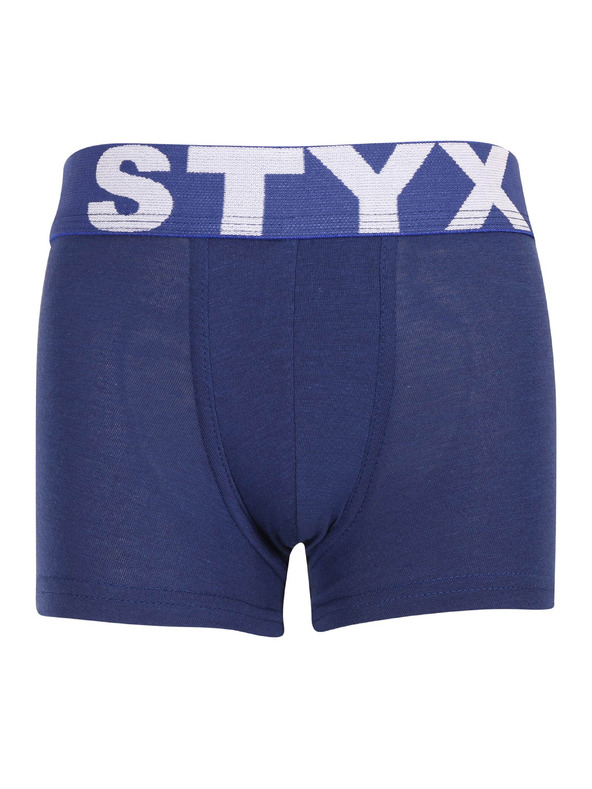 Styx Dječje bokserice Styx sportska guma tamno plave