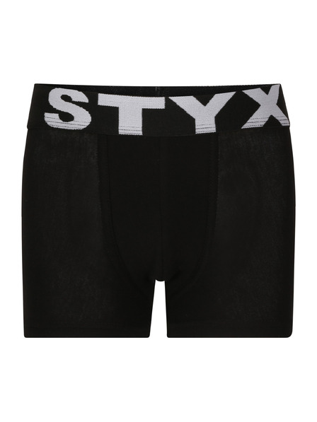 Styx Dječje bokserice Styx sportska guma crne