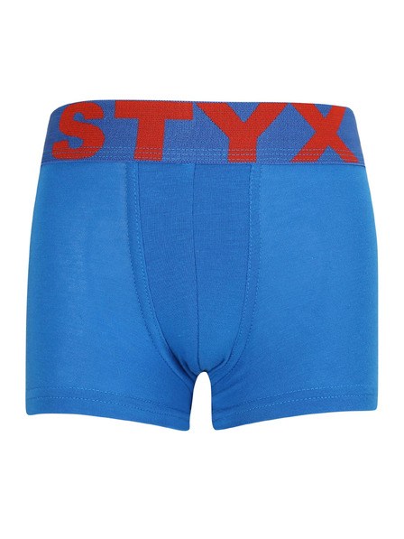 Styx Dječje bokserice Styx sportski elastičan pojas plave