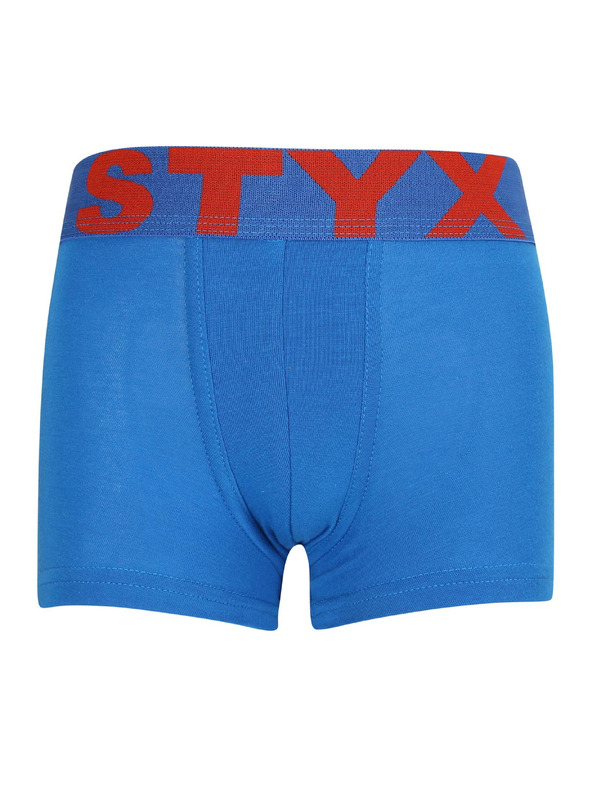 Styx Dječje bokserice Styx sportski elastičan pojas plave