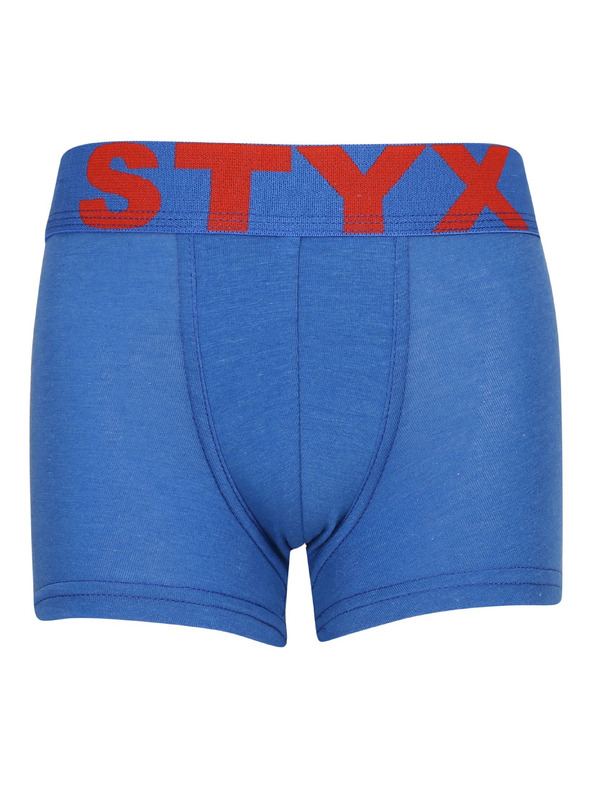 Styx Dječje bokserice Styx sportski elastičan pojas plave