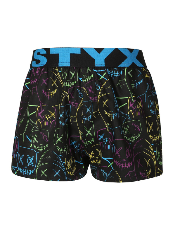 Styx Set od tri - dječje gaćice Styx art sportski elastičan pojas multibarevne