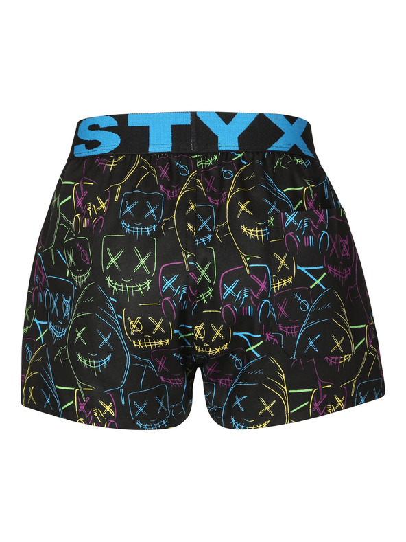 Styx Set od tri - dječje gaćice Styx art sportski elastičan pojas multibarevne