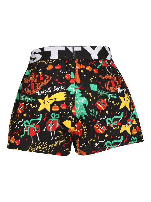 Styx Dječje gaćice Styx art sportski elastičan pojas Božićne ukrase