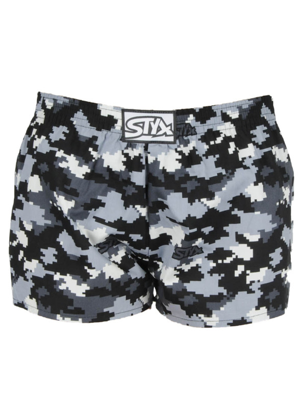 Styx Dječje gaćice Styx art klasičan elastičan pojas digitalna kamuflažа