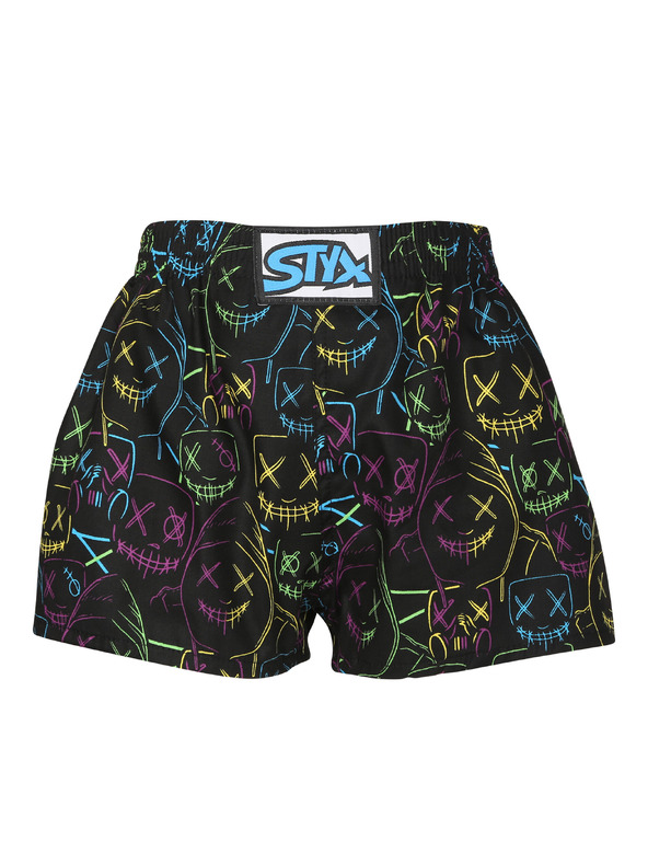 Styx Set od tri - dječje gaće Styx art klasična guma višebojna