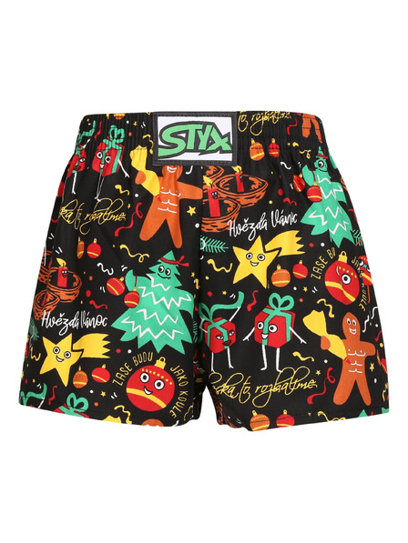 Styx Dječje gaćice Styx art klasičan elastičan pojas Božićne ukrase