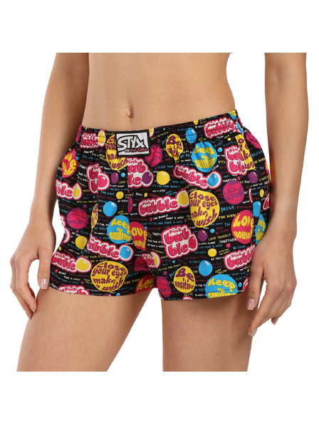 Styx Ženske gaće Styx art klasični elastični pojas Pink Bubble