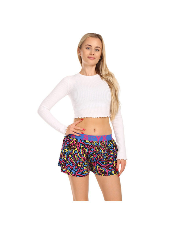 Styx Ženske gaće Styx art sportski elastični pojas mushrooms
