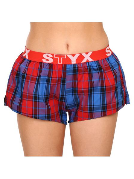 Styx Ženske bokserice Styx sportski elastičan pojas šarene