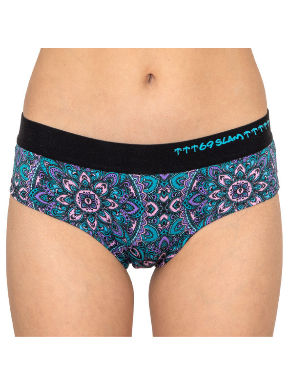 69slam Ženske gaće 69SLAM boxer pastel mandala