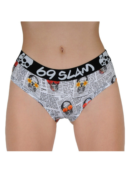 69slam Ženski donji dio 69SLAM boxer newspaper