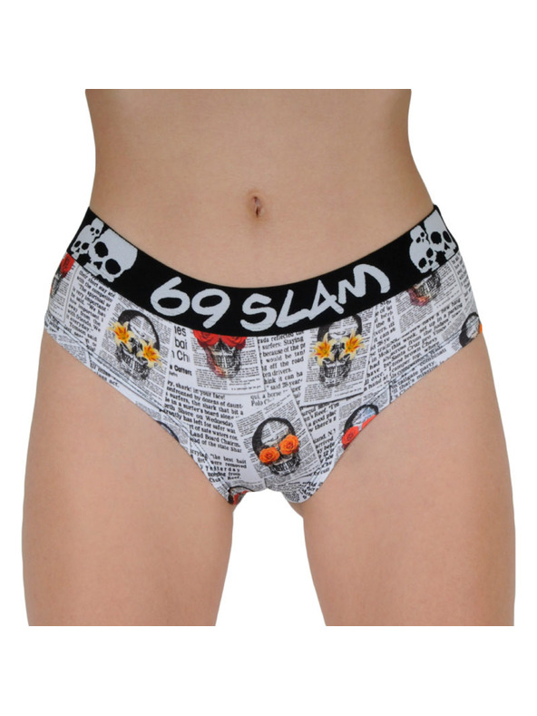 69slam Ženski donji dio 69SLAM boxer newspaper