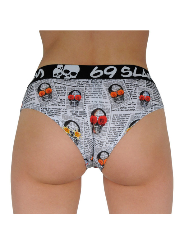 69slam Ženski donji dio 69SLAM boxer newspaper