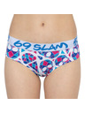69slam Ženske gaćice 69SLAM boxer skullmond white