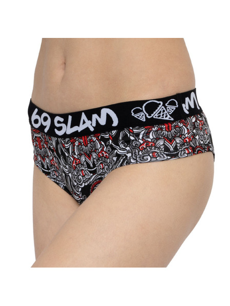 69slam Ženske gaćice 69SLAM boxer bamboo totem mask