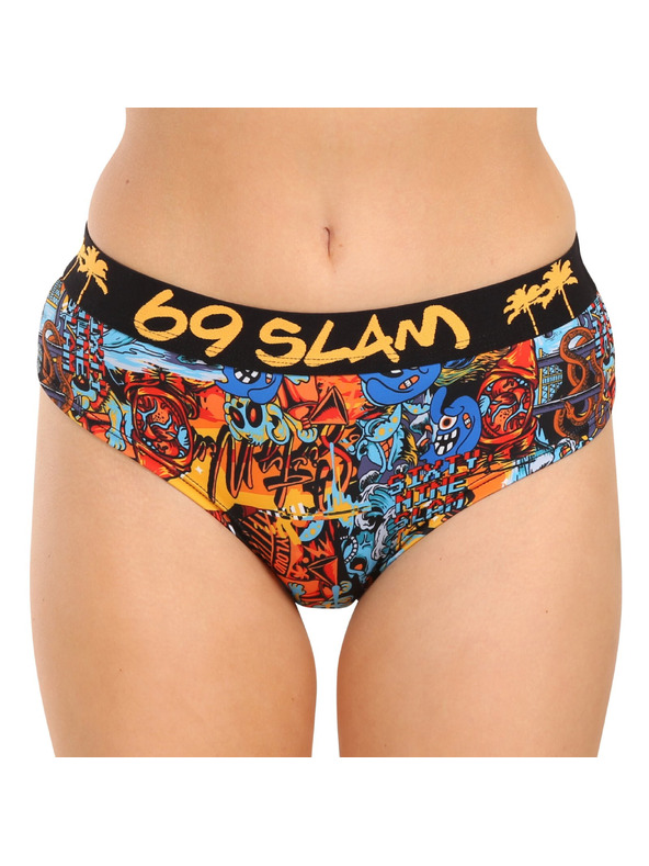69slam Ženske gaćice 69SLAM grafitty luna