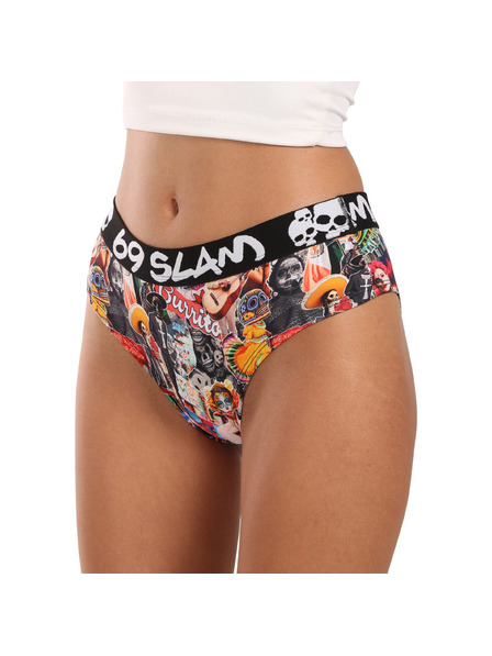 69slam Ženske gaće 69SLAM luna MEXICOLLAGE