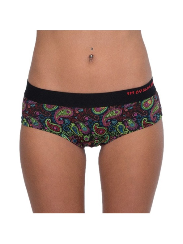69slam Ženske gaće 69SLAM Boxer Cashmere Black