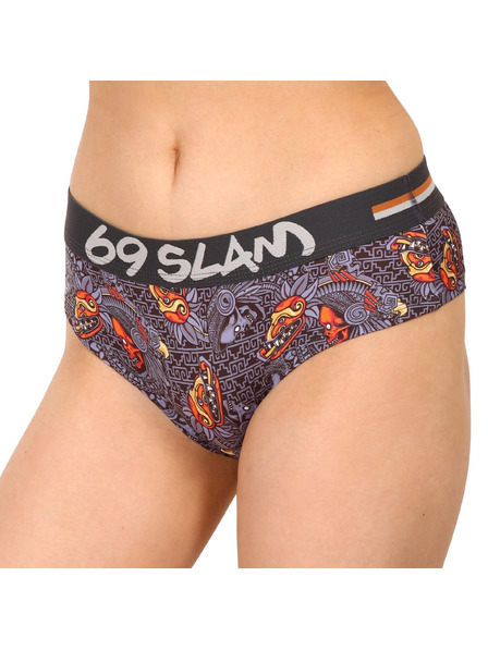 69slam Ženske gaće 69SLAM mayan head luna