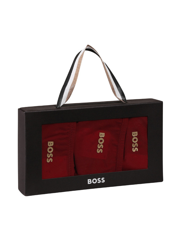 BOSS Set od tri - ženske gaće BOSS crvene