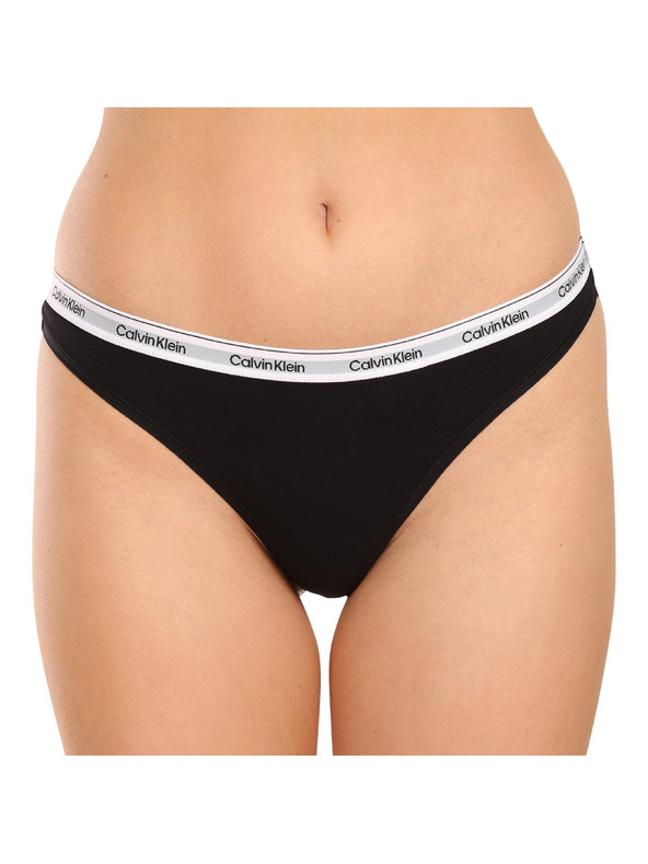 Calvin Klein Set od tri - ženske tange Calvin Klein crne