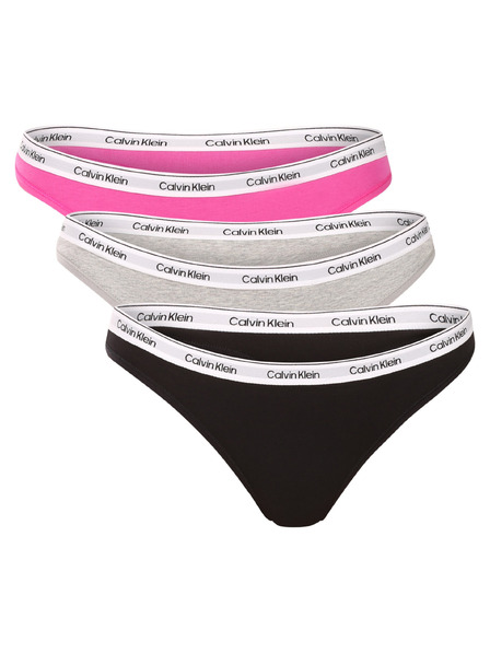 Calvin Klein Set od tri - ženske tange Calvin Klein višebojna