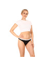 Calvin Klein Komplet od tri - ženska tanga Calvin Klein crna
