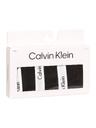 Calvin Klein Komplet od tri - ženska tanga Calvin Klein crna