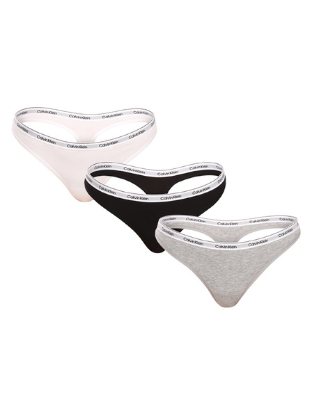 Calvin Klein Set od tri - ženske tange Calvin Klein višebojna