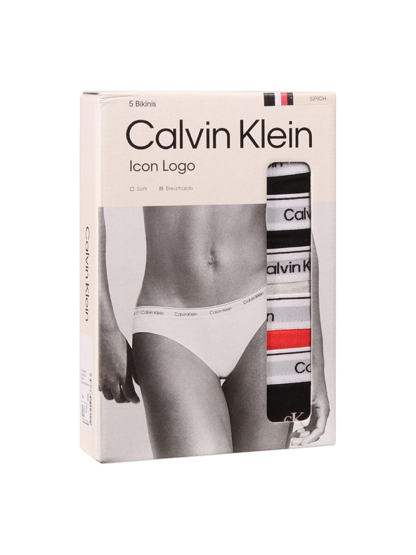 Calvin Klein Komplet od pet - ženske gaće Calvin Klein višebojna