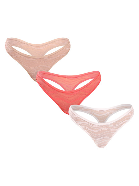Calvin Klein Set od tri - ženske tange Calvin Klein višebojna