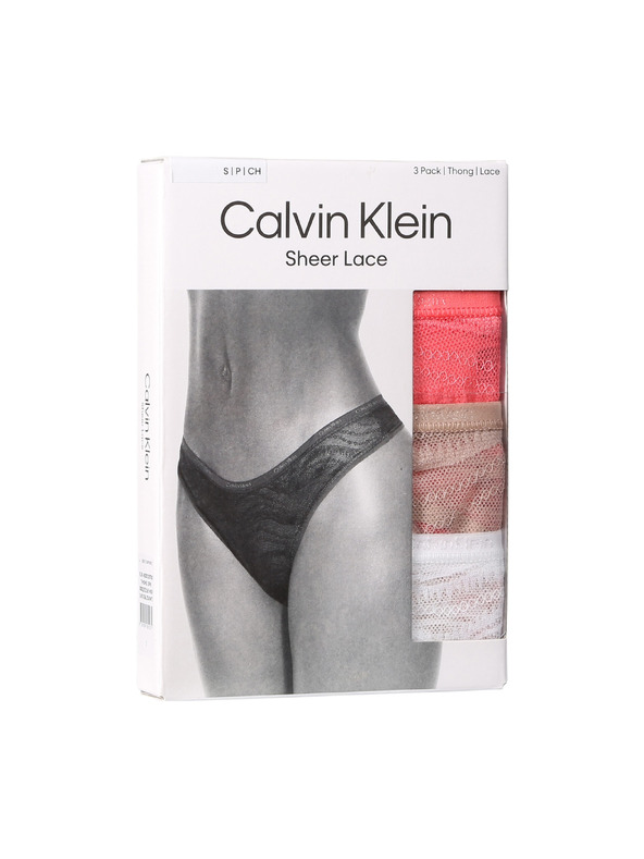 Calvin Klein Set od tri - ženske tange Calvin Klein višebojna