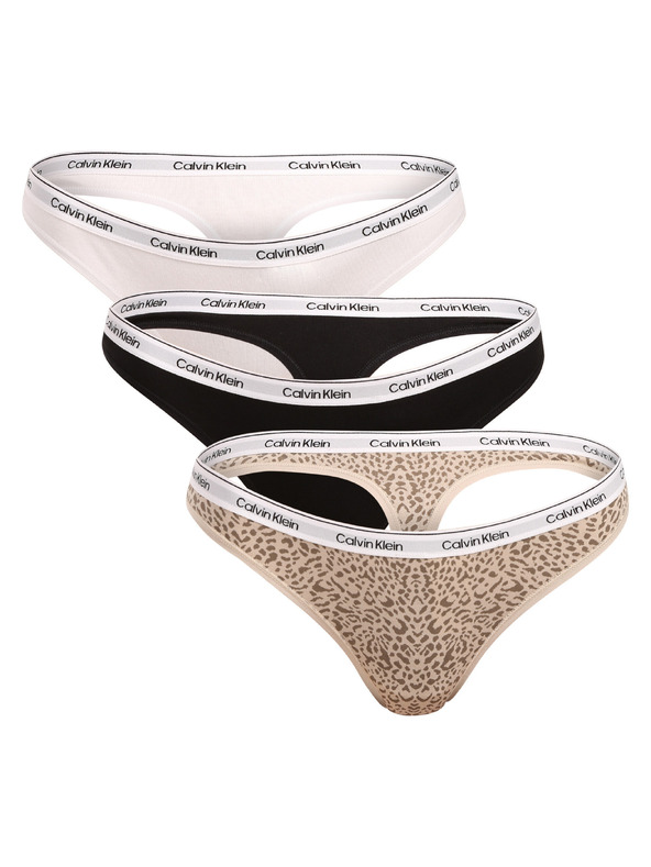 Calvin Klein Set od tri - ženske tange Calvin Klein višebojna