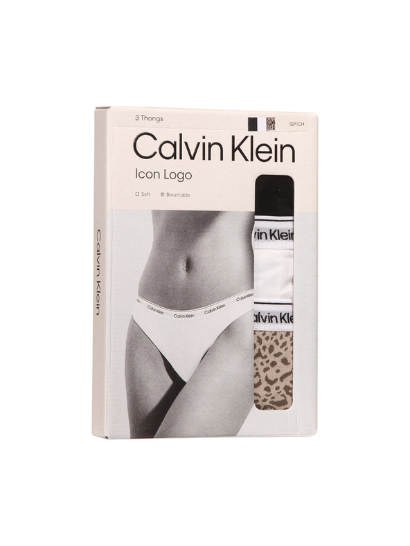 Calvin Klein Set od tri - ženske tange Calvin Klein višebojna
