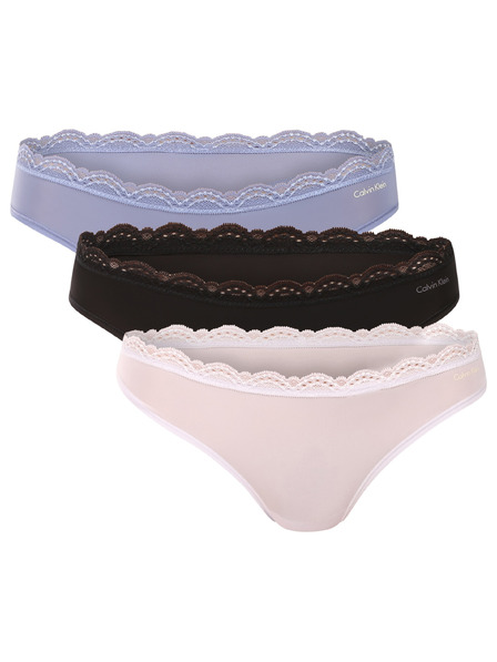 Calvin Klein Set od tri - ženske tange Calvin Klein višebojna