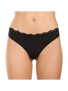 Calvin Klein Komplet od tri - ženska tanga Calvin Klein crna