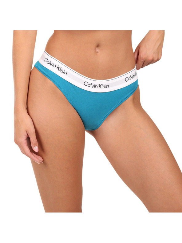 Calvin Klein Ženske brazilke gaće Calvin Klein plave