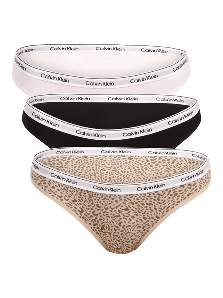 Calvin Klein Komplet od tri - ženske gaće Calvin Klein višebojna