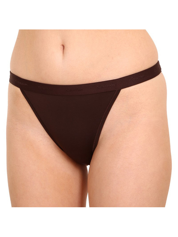 Calvin Klein Ženske gaće Calvin Klein tamno smeđe